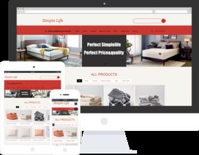 家居用品外贸公司响应式网站模板 高效建站解决方案